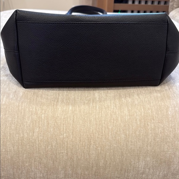 DeMellier London Black Leather Tote Bag - Picture 3 of 7